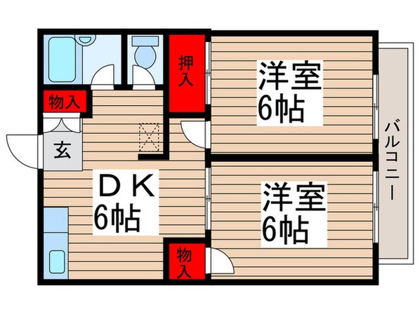 フェニックスの物件間取画像